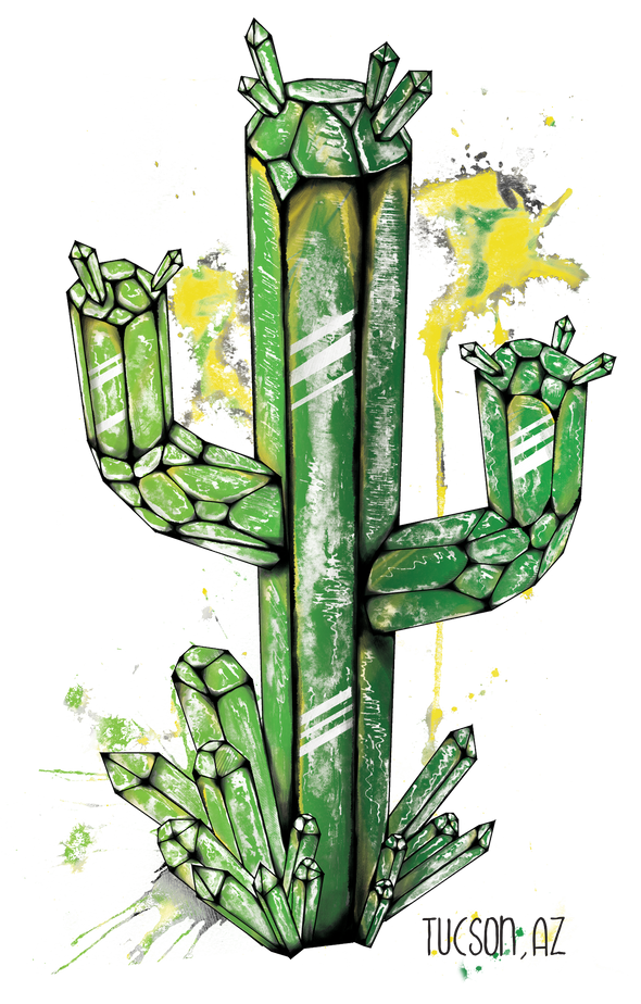 Crystal Cactus Design by Yeah Right