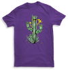 Crystal Cactus Mens Purple Tshirt by Yeah Right
