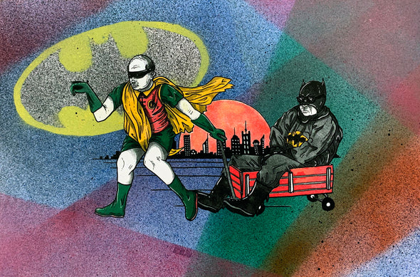 Weekend at Batman's Poster Design Griffin Cook