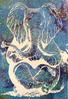 Zen Elephant poster Design by Yeah Right