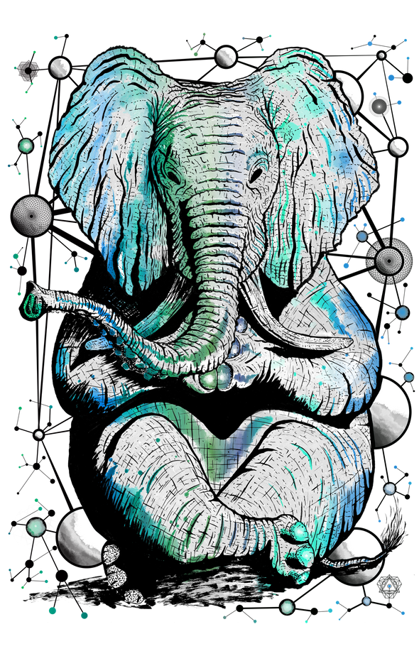 Zen Elephant Design by Yeah Right
