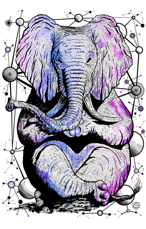 Zen Elephant Design by Yeah Right 